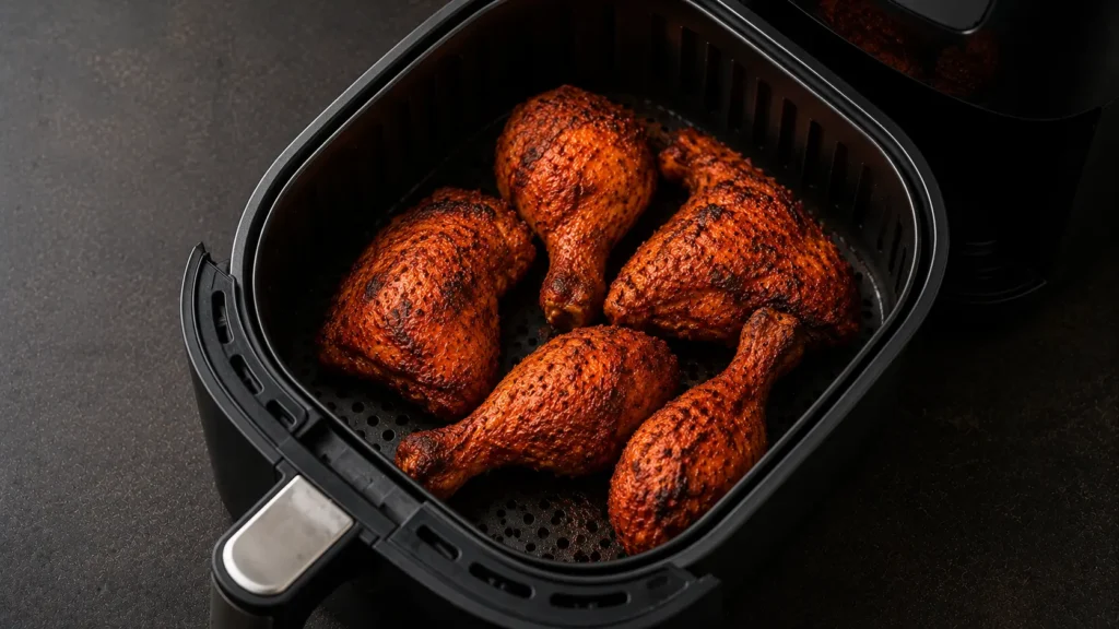 Cooking tandoori chicken in the airfryer