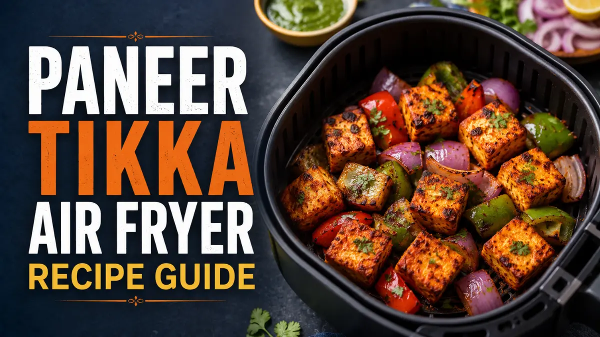 Paneer Tikka Air Fryer Recipe Guide